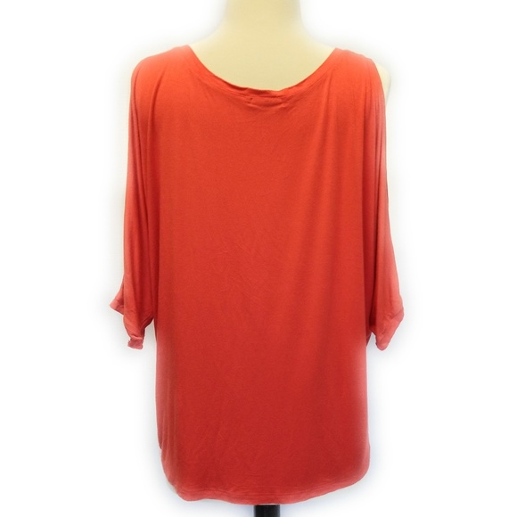 KUT FROM THE KLOTH Cold Shoulder Top Size L Large - Picture 8 of 8